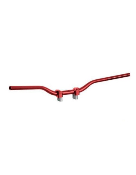 Manillar Gnerik Aluminio 22 mm CR Low Rojo