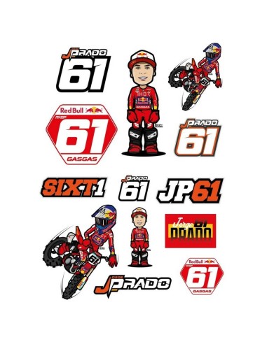 Panel Adhesivos Variados Jorge Prado 61 30 X 22 CM