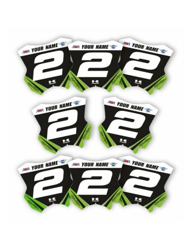 Kit Adhesivos Mini Portanúmeros Personalizados