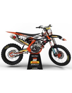 Kit Adhesivos Completo KTM SX/SX-F 16-18 DHL Edition Black