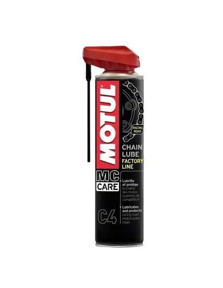Grasa Spray Cadenas Motul C4 Factory Line 400 Ml.