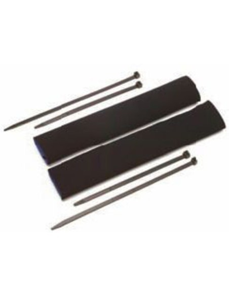 Neoprenos Guardapolvos de Horquilla Largos Negro