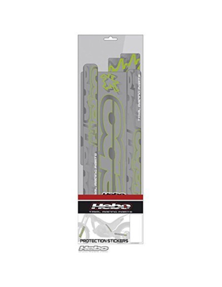 Kit Adhesivos Protectores de Chasis Hebo Universal Verde