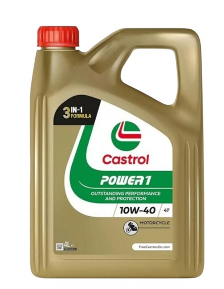 Aceite Castrol Power 1 4T 10W-40 4 L
