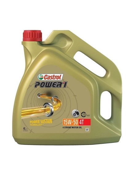 Aceite Castrol Power 1 4T 15W-50 4 L