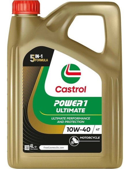 Aceite Castrol Power 1 Ultimate 4T 10W-40 4 L