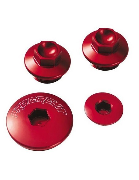 Tapas de Motor Pro Circuit Honda CRF 450 R 02-08 Rojo