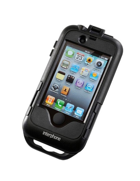 Kit Funda + Soporte Moto Iphone 4/4S