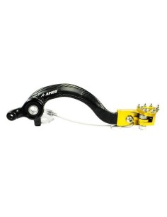 Pedal de Freno Trasero Suzuki RM 125 01-08 Negro/Amarillo
