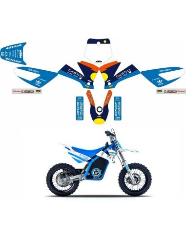 Kit Adhesivos Completo Torrot E10/E12 2018 Black Edition