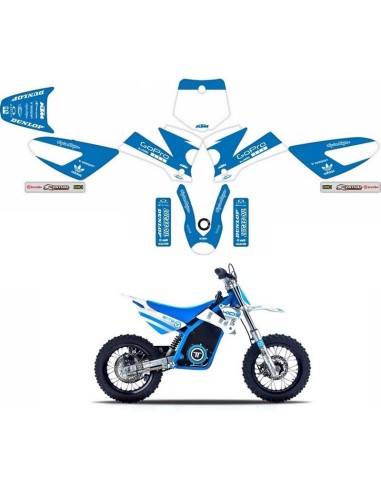 Kit Adhesivos Completo Torrot E10/E12 2018 Blue Edition