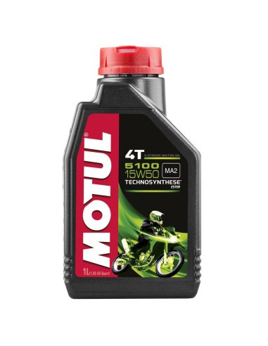 Aceite Motul 5100 15W50 4T 1L