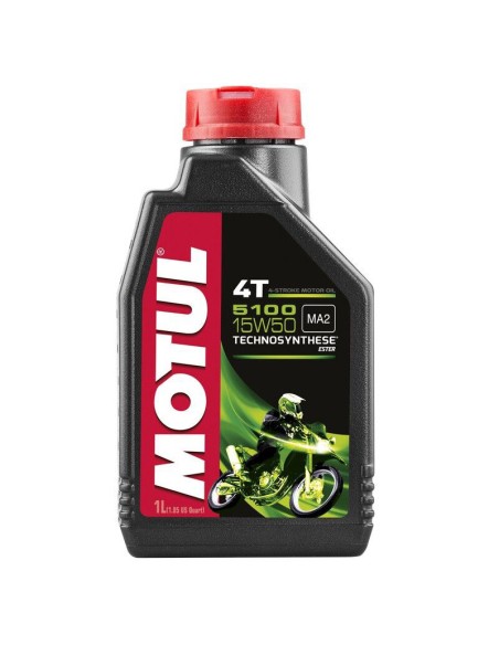 Aceite Motul 5100 15W50 4T 1L
