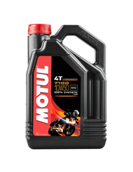 Aceite Motul 7100 10W50 4T 4L.