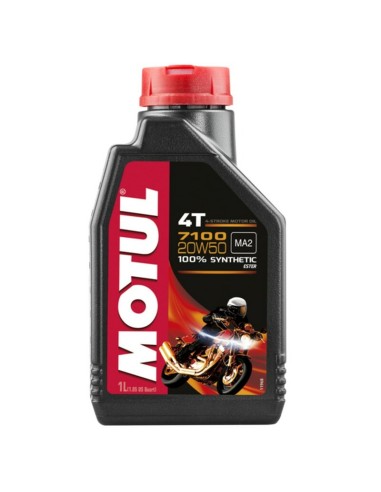 Aceite Motul 7100 20W50 4T 1L.