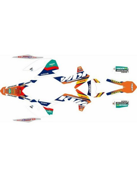 Kit Adhesivos Completo KTM EXC 14-15 DHL Edition 2018