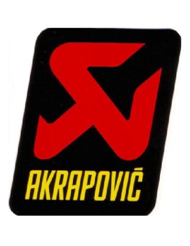 Adhesivo Akrapovic 75x58 mm