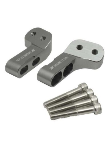Kit Montaje Lateral Barra Aluminio Paramanos Zeta