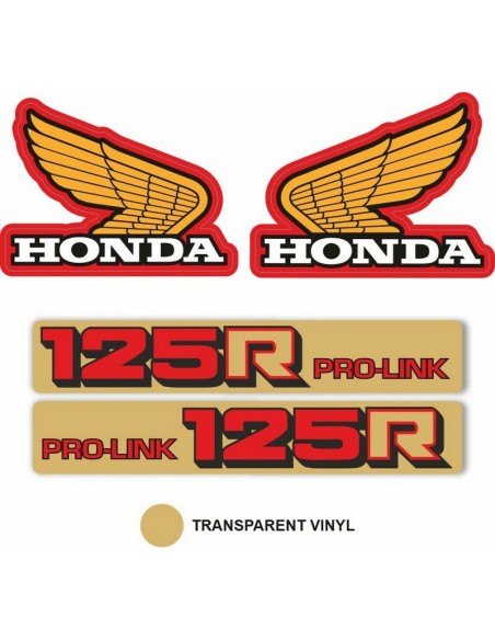 Kit Adhesivos OEM Honda CR 125 R 1984