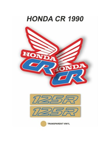 Kit Adhesivos OEM Honda CR 125 R 1990
