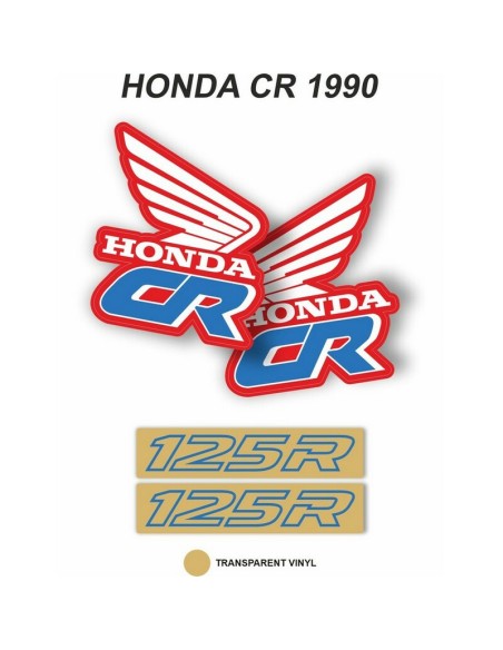 Kit Adhesivos OEM Honda CR 125 R 1990
