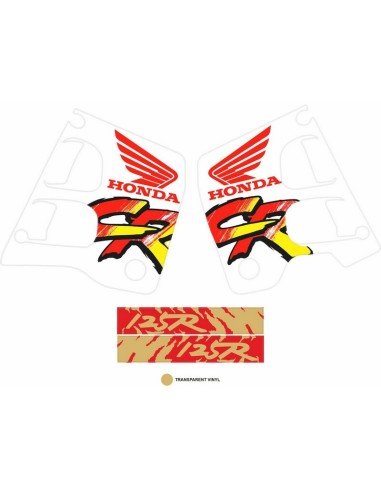 Kit Adhesivos OEM Honda CR 125 R 1991