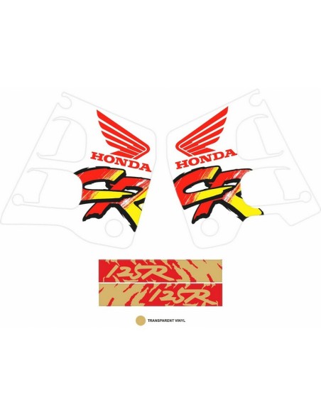 Kit Adhesivos OEM Honda CR 125 R 1991
