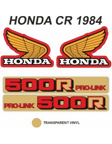 Kit Adhesivos OEM Honda CR 500 R 1984