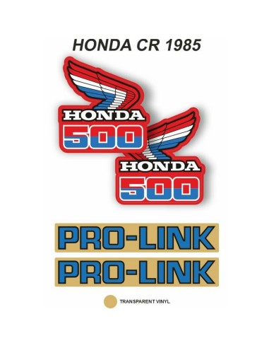 Kit Adhesivos OEM Honda CR 500 R 1985