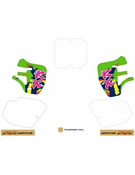 Kit Adhesivos OEM Kawasaki KX 500 1994