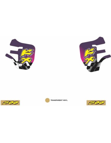 Kit Adhesivos OEM Kawasaki KX 500 1996