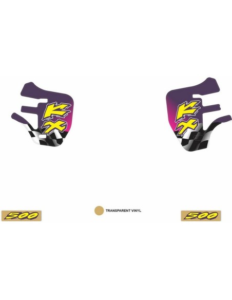 Kit Adhesivos OEM Kawasaki KX 500 1996