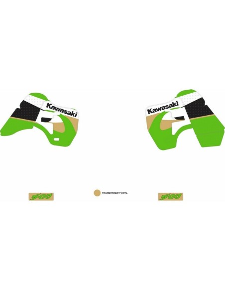 Kit Adhesivos OEM Kawasaki KX 500 1999