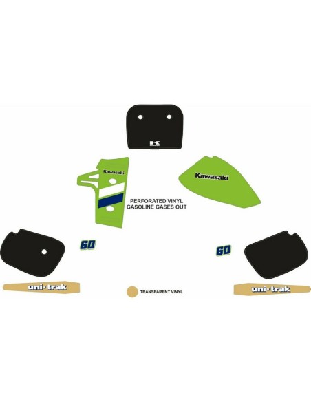 Kit Adhesivos OEM Kawasaki KX 60 1985