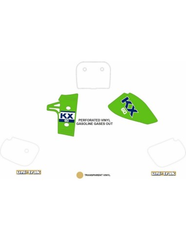 Kit Adhesivos OEM Kawasaki KX 60 1988