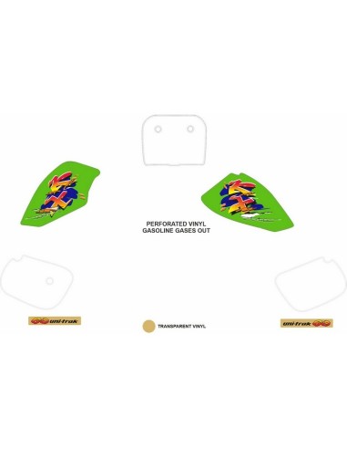 Kit Adhesivos OEM Kawasaki KX 60 1993