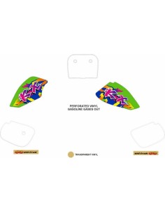 Kit Adhesivos OEM Kawasaki KX 60 1994