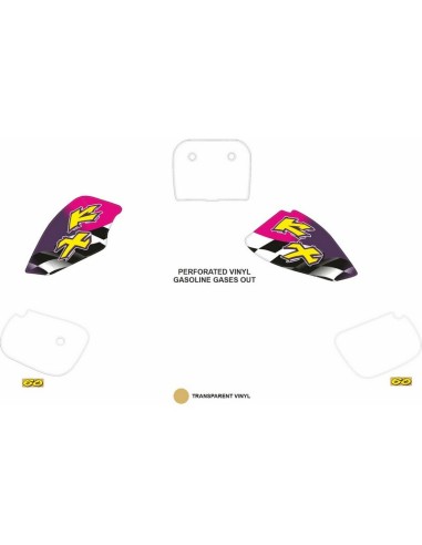 Kit Adhesivos OEM Kawasaki KX 60 1996