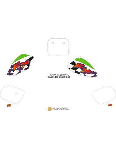 Kit Adhesivos OEM Kawasaki KX 60 1997