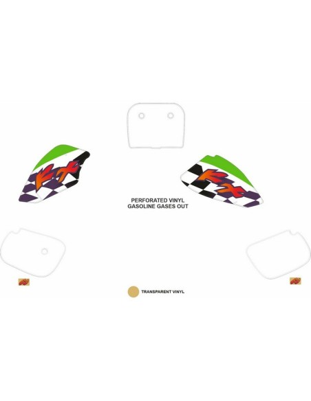 Kit Adhesivos OEM Kawasaki KX 60 1997