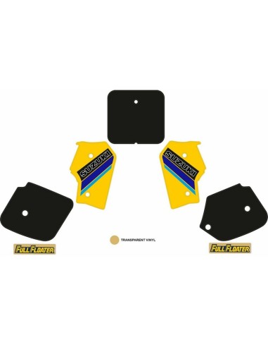 Kit Adhesivos OEM Suzuki RM 125/250 1985