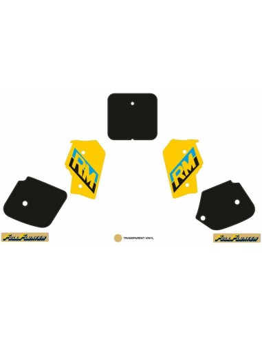 Kit Adhesivos OEM Suzuki RM 125/250 1987