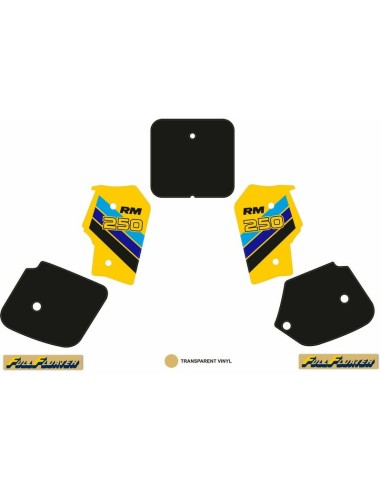 Kit Adhesivos OEM Suzuki RM 250 1986
