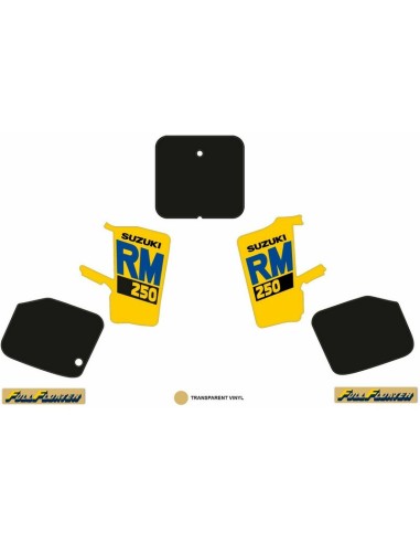 Kit Adhesivos OEM Suzuki RM 250 1988