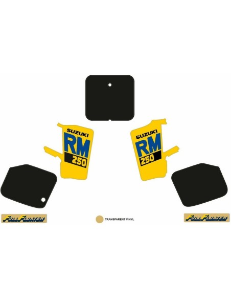 Kit Adhesivos OEM Suzuki RM 250 1988