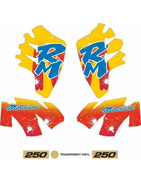 Kit Adhesivos OEM Suzuki RM 250 1991