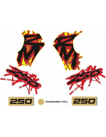 Kit Adhesivos OEM Suzuki RM 250 1993