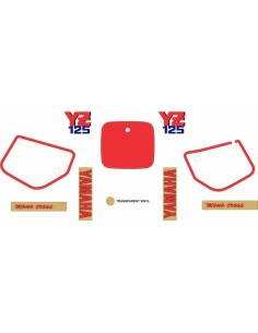 Kit Adhesivos OEM Yamaha YZ 125 1987