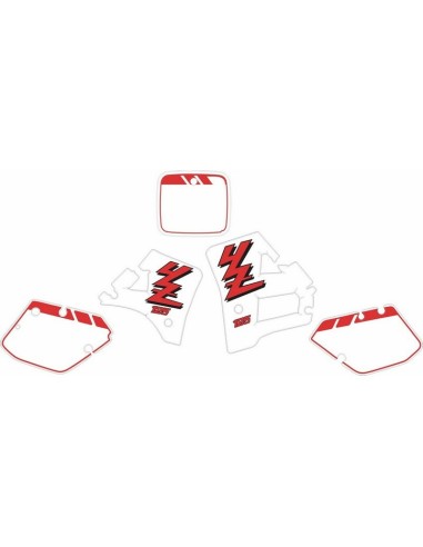 Kit Adhesivos OEM Yamaha YZ 125 1989