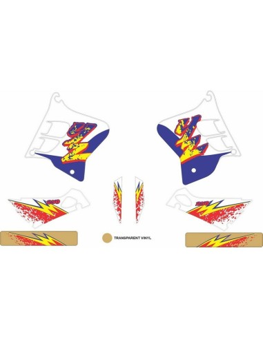 Kit Adhesivos OEM Yamaha YZ 250 1994